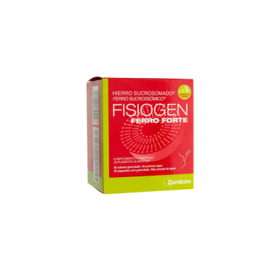 Fisiogen Ferro Forte 30 Sobres detalle