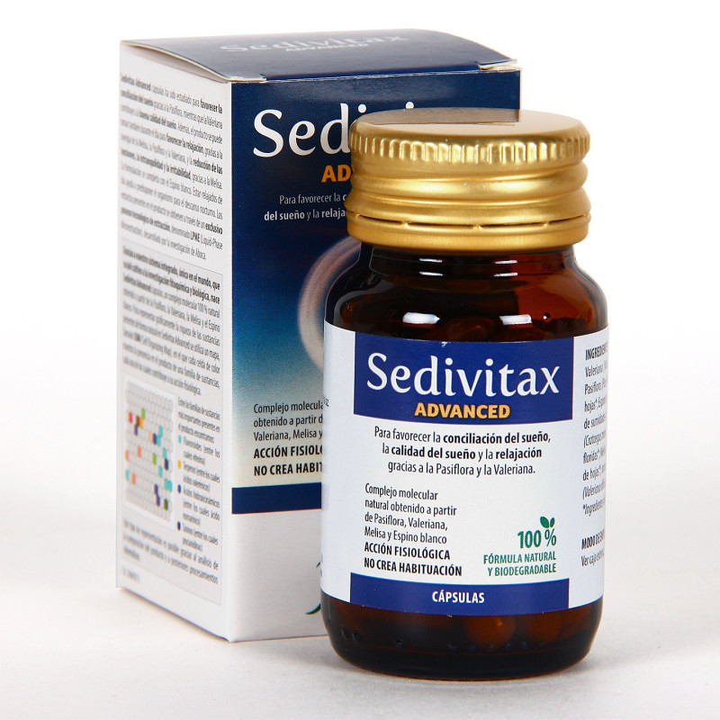 SEDIVITAX ADVANCED 30 CAPSULAS