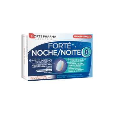 Forte Noche 8 H 30 Comprimidos Bicapa envase