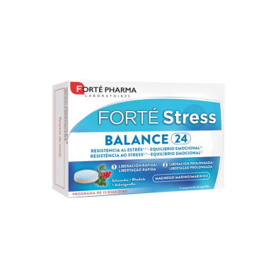 Forte Stress Balance 24 15 Comprimidos Bicapa detalle