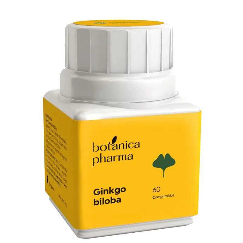 Ginkgo Biloba Botanicapharma 500 Mg 60 Comprimidos vista principal