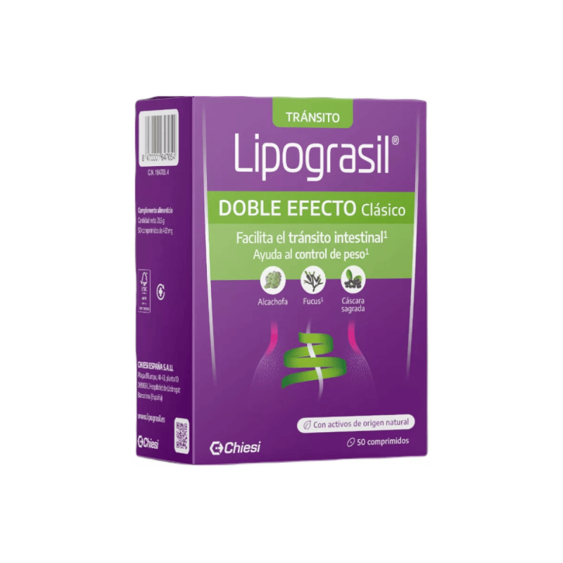 Lipograsil Doble Efecto Clasico 50 Comprimidos vista principal
