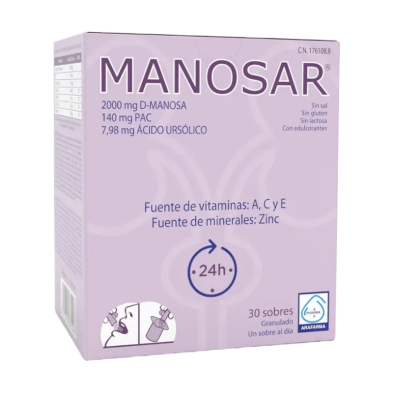 Manosar 30 Sobres vista principal