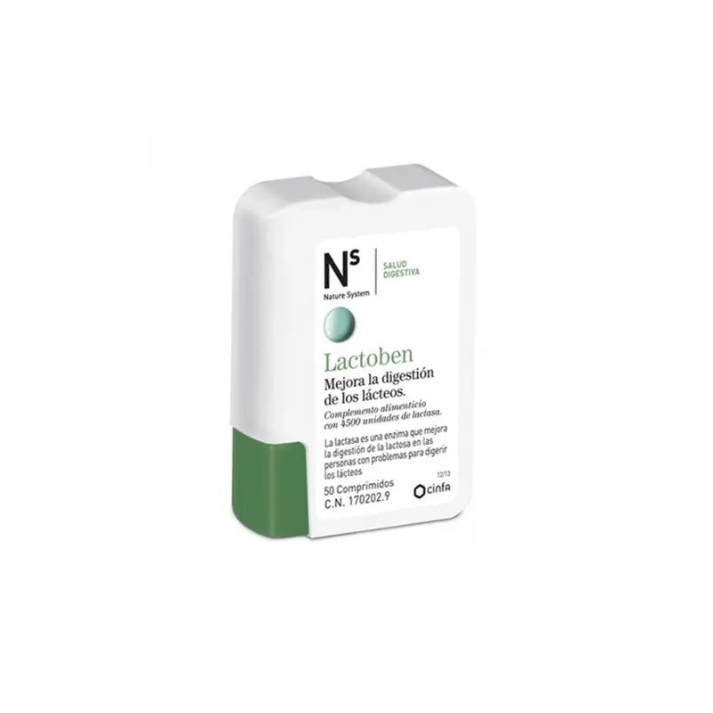 Ns Lactoben 50 Comprimidos vista principal