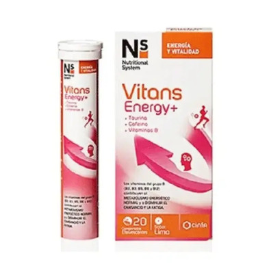 Ns Vitans Energy+ 20 Comprimidos Efervescentes vista principal
