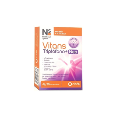 Ns Vitans Triptofano+ Neo 30 Comprimidos vista principal