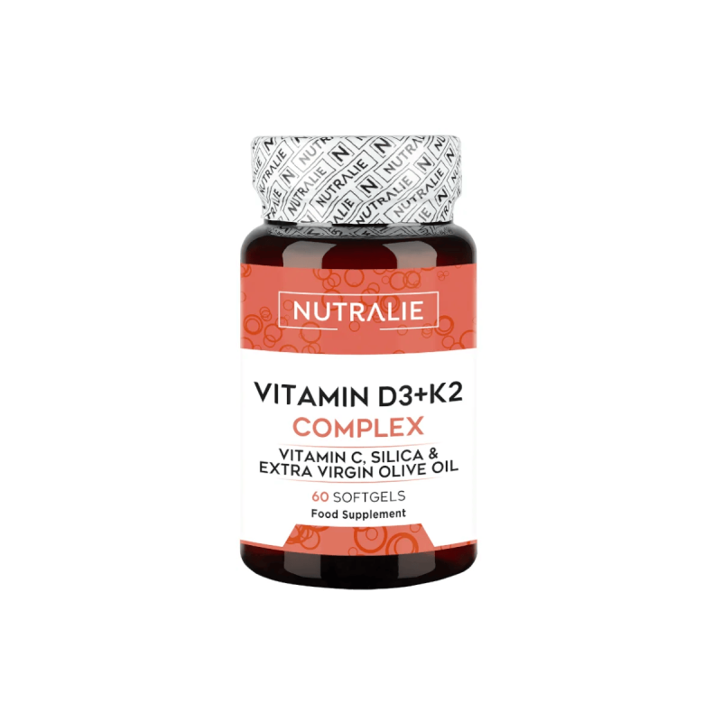 Nutralie Vitamin D3 + K2 Complex 60 Capsulas vista principal