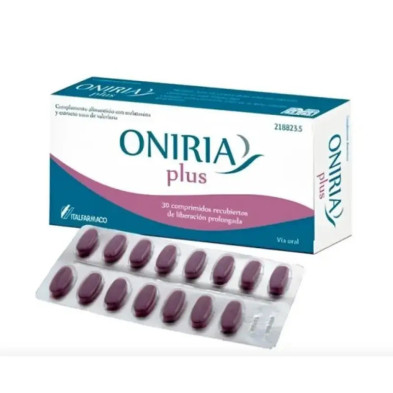 Oniria Plus 30 Comprimidos Recubiertos Liberacion Prolongada vista principal