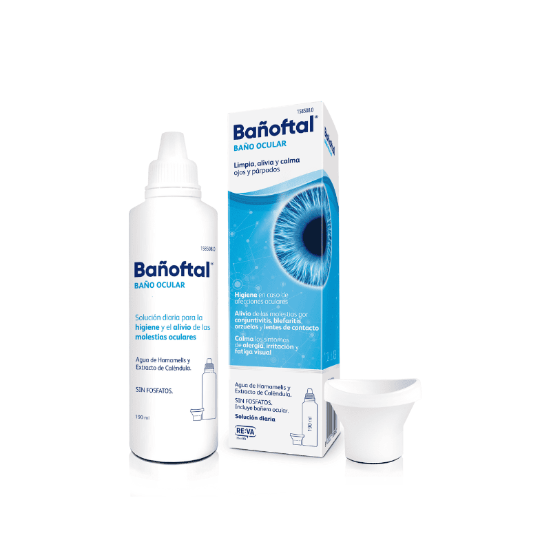 BAÑOFTAL BAÑO OCULAR 1 ENVASE 190 ML