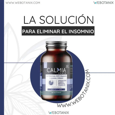 Webotanix Calmia Forte 60 Capsulas detalle