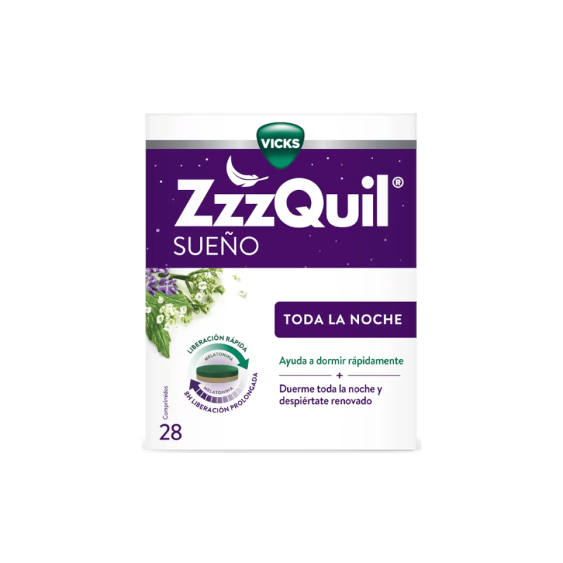 Zzzquil Sueño Toda La Noche 28 Comprimidos vista principal