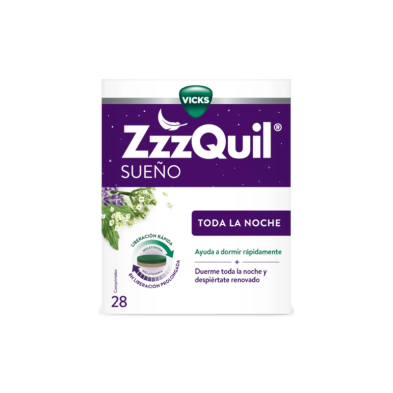 Zzzquil Sueño Toda La Noche 28 Comprimidos envase