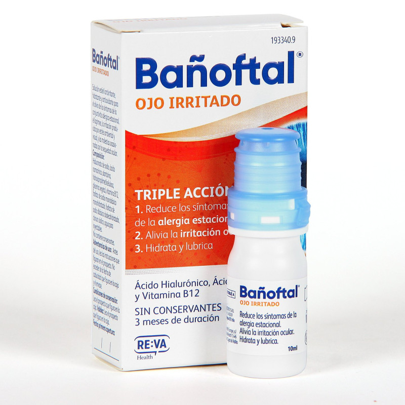 BAÑOFTAL OJO IRRITADO 1 ENVASE 10 ML