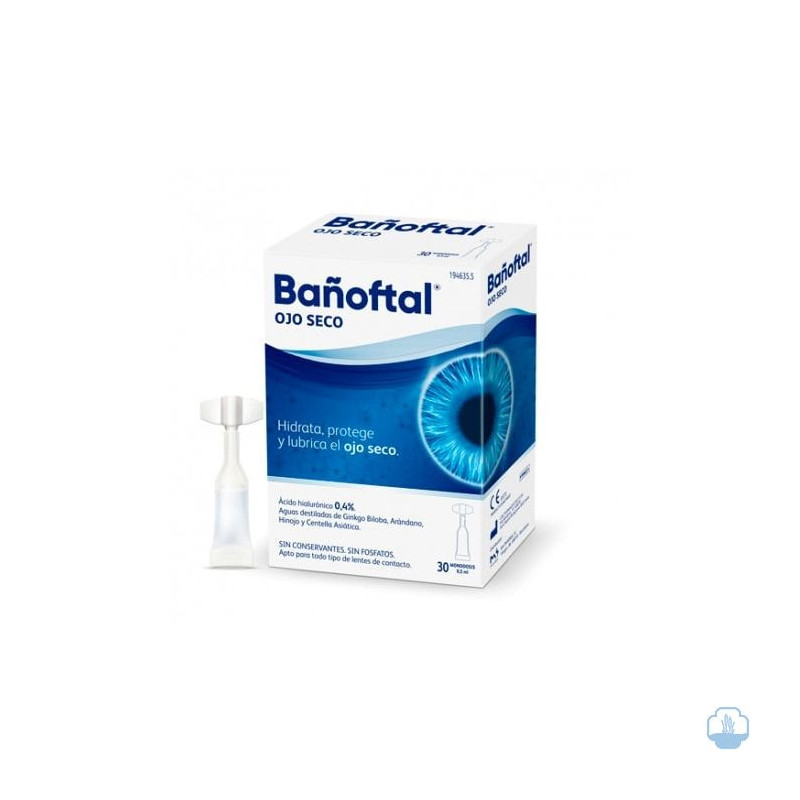 BAÑOFTAL OJO SECO 30 MONODOSIS 0,5 ml