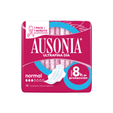 Compresas Ausonia Air Dry Alas Normal 14 vista principal