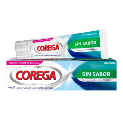 Corega Crema Extra Fuerte Sin Sabor Adhesivo Protesis Dental vista principal