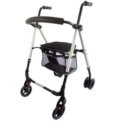 Andador Rollator Gris Mobiclinic vista principal