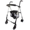 Andador Rollator Gris Mobiclinic vista principal