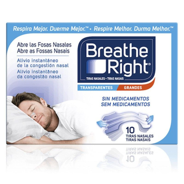 BREATHE RIGHT TRANSPARENTES...