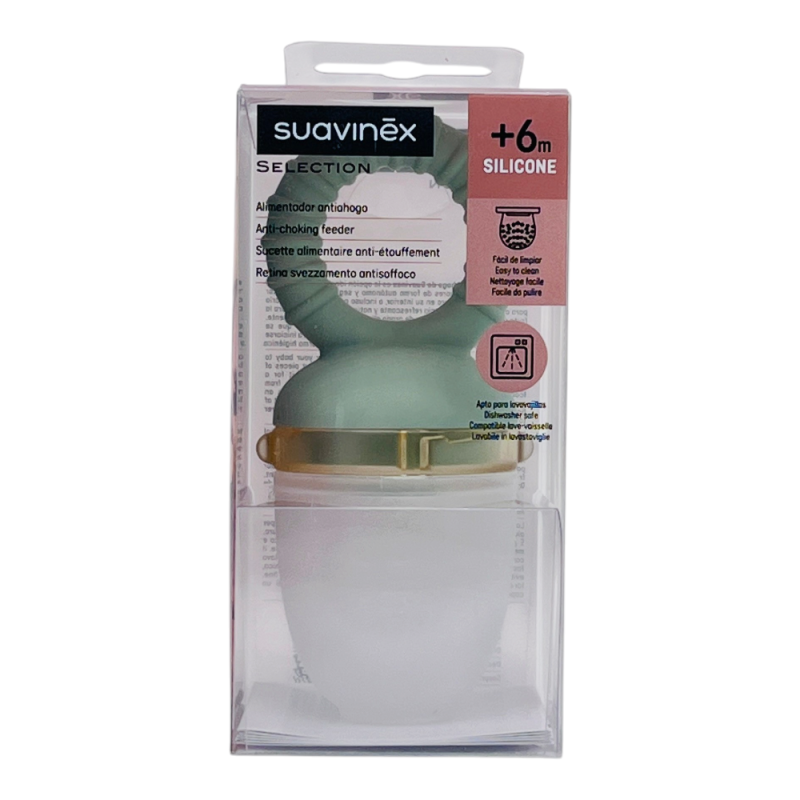 ALIMENTADOR ANTIAHOGO SILICONA SUAVINEX SELECTION + 3 MESES 1 UNIDAD COLOUR ESSENCE
