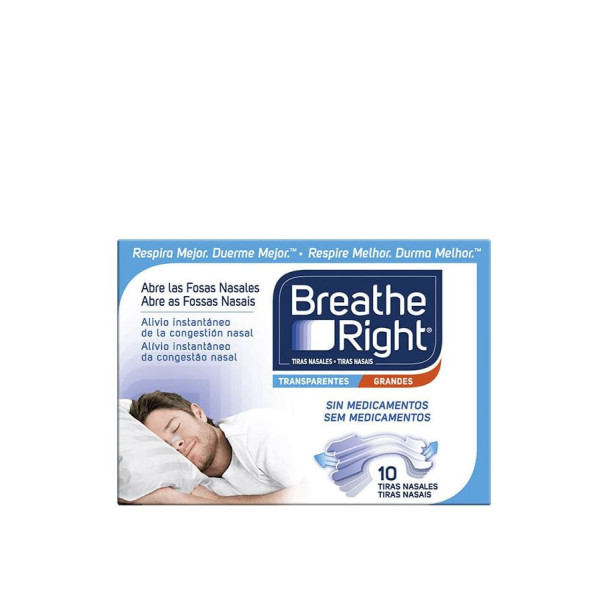 BREATHE RIGHT TRANSPARENTES...