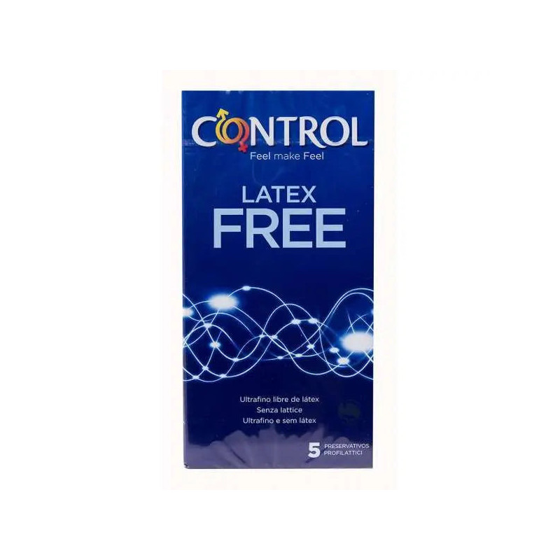 Control Latex Free Preservativos 5 Unidades vista principal