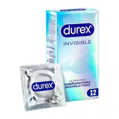 Durex Invisible Extra Fino Extra Sensitivo Preservativos 12 vista principal