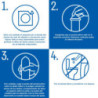 Durex Invisible Extra Fino Extra Sensitivo Preservativos 12 detalle