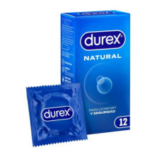 Durex Natural Plus Preservativos 12 Unidades vista principal