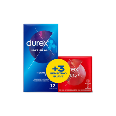 Durex Natural Plus Preservativos 12 Unidades detalle