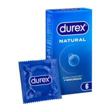 Durex Natural Plus Preservativos 6 Unidades vista principal