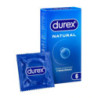 Durex Natural Plus Preservativos 6 Unidades vista principal
