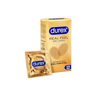 Durex Real Feel Preservativo Sin Latex 12 Unidades detalle