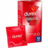 Durex Sensitivo Contacto Total Preservativos 12 Unidades envase