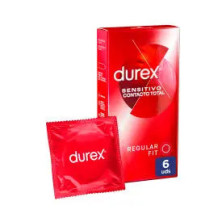 Durex Sensitivo Contacto Total Preservativos 6 Unidades vista principal