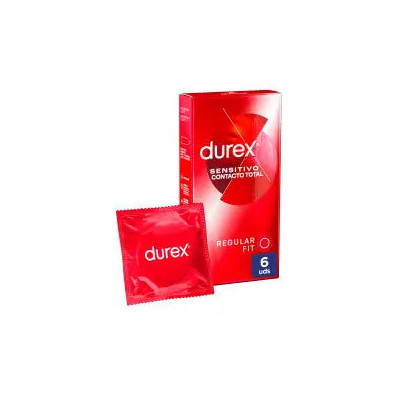 Durex Sensitivo Contacto Total Preservativos 6 Unidades vista principal