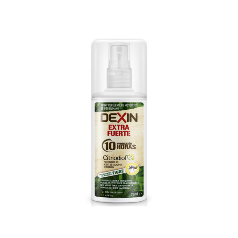 DEXIN EXTRA FUERTE SPRAY REPELENTE DE INSECTOS DE USO HUMANO