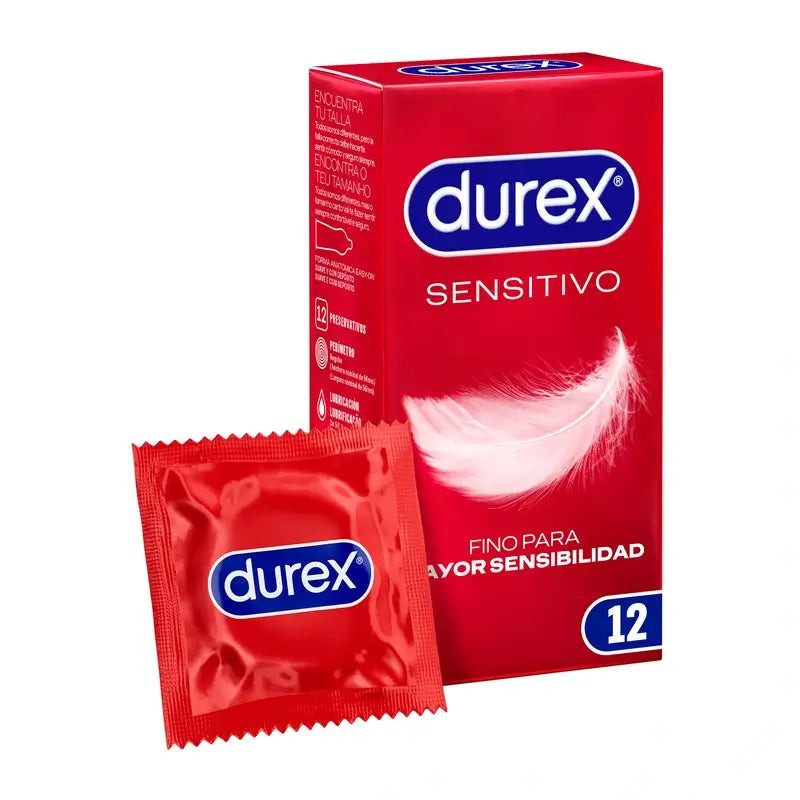 Durex Sensitivo Suave Preservativos 12 Unidades vista principal