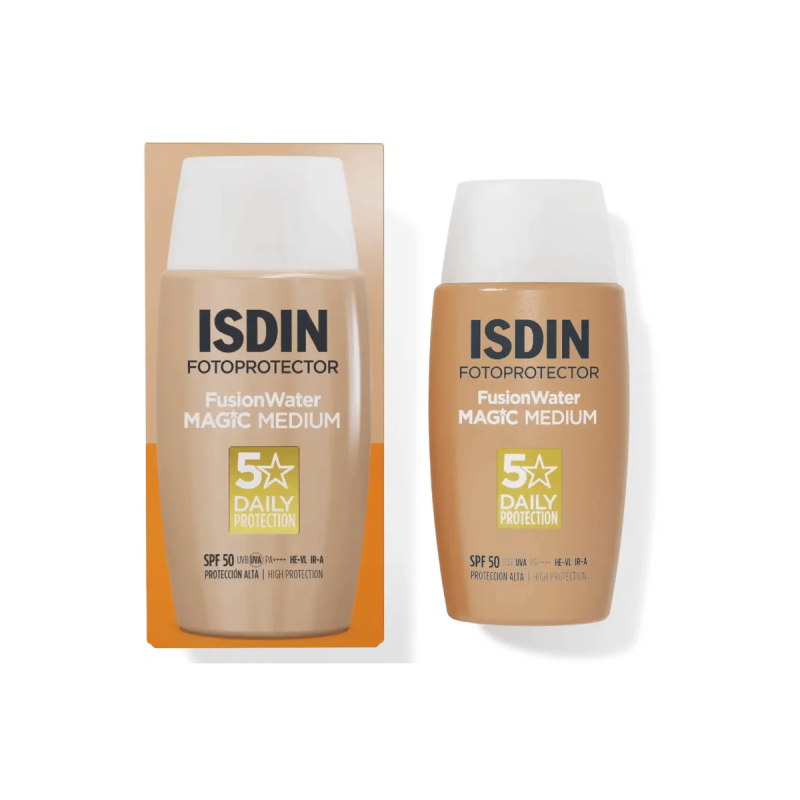 Isdin Fotoprotector Fusion Water Color Medium 1 Envase 50 M vista principal