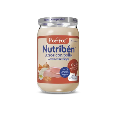 Nutriben Pollo Con Arroz 1 Potito 235 G vista principal