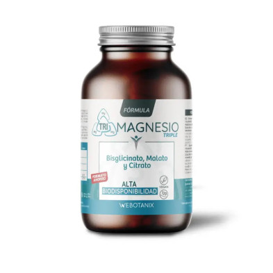 Webotanix Formula Triple Magnesio 120 Capsulas vista principal