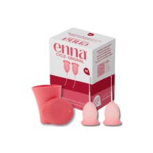 Copa Menstrual Enna Cycle Easy Cup 1 Unidad Talla M (Con Apl vista principal