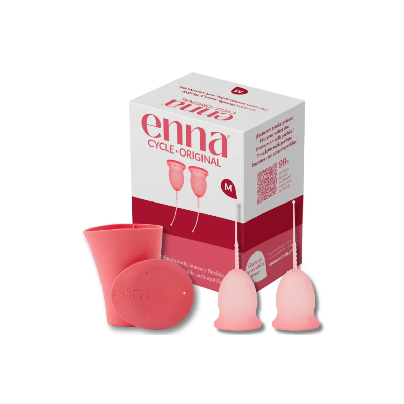 Copa Menstrual Enna Cycle Easy Cup 1 Unidad Talla M (Con Apl vista principal