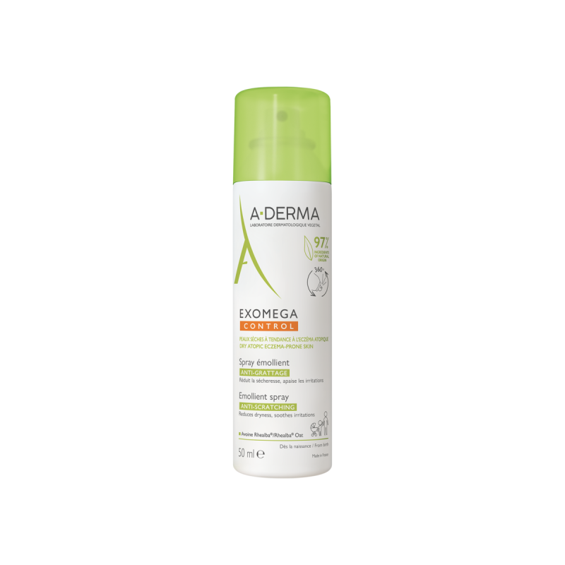 A-DERMA EXOMEGA CONTROL LECHE EMOLIENTE 1 ENVASE 400 ML
