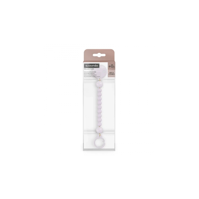 BROCHE DE PINZA SILICONA SUAVINEX BOLITA 1 UNIDAD