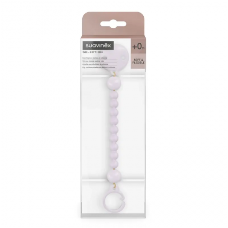 BROCHE DE PINZA SILICONA SUAVINEX BOLITA 1 UNIDAD