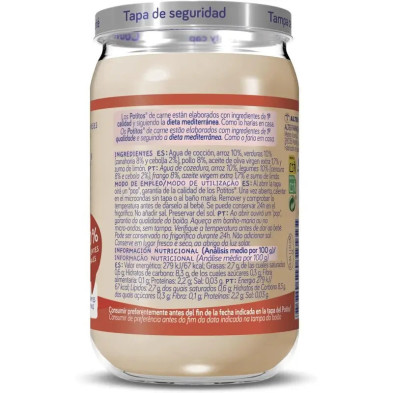 Nutriben Pollo Con Arroz 1 Potito 235 G detalle