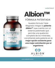 Triple Magnesio WEBOTANIX 60 cápsulas