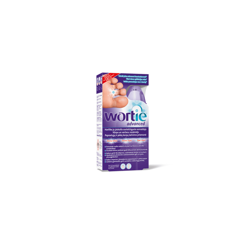 WORTIE ADVANCED TRATAMIENTO ANTI VERRUGAS 1 ENVASE 50 ML