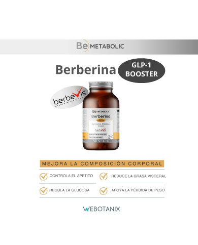 Berberina GLP-1 Booster WEBOTANIX 60 cápsulas
